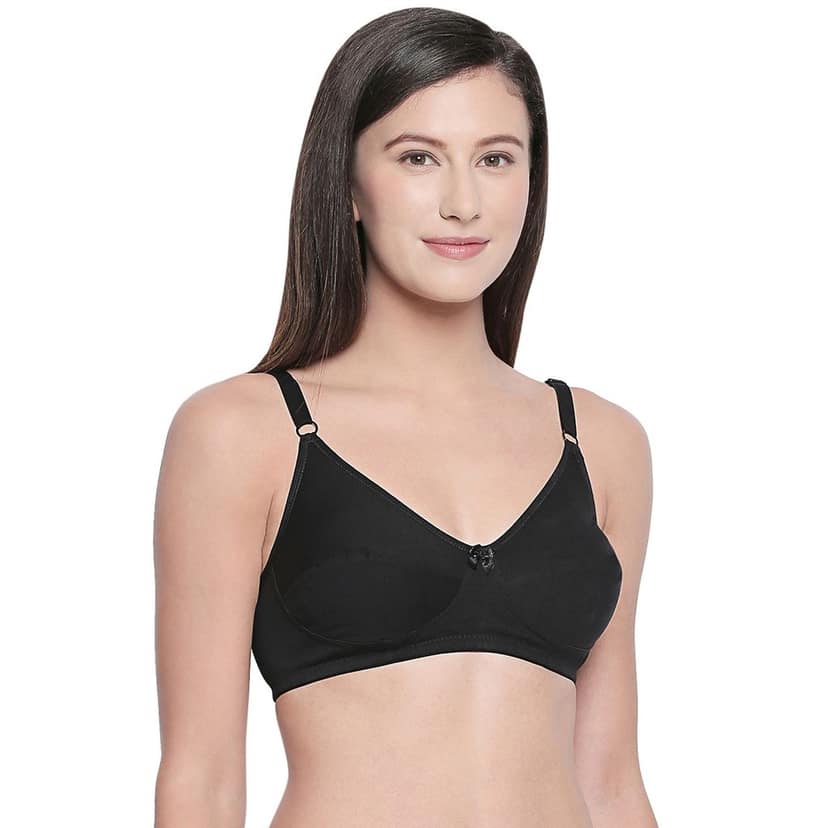 Bodycare Cotton Spandex Non Padded Non wired Perfect coverage bra-Pack of 3 view 3