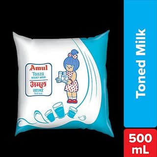 Amul Taaza Pasteurised Toned Milk