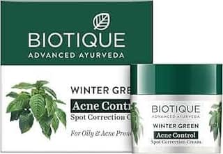BIOTIQUE BIO WINTER GREEN ANTI ACNE CREAM20GM