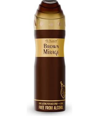 Al-Nuaim Brown Mirage Alcohol Free Deodorant Deodorant Spray for Unisex 100 ml ( Pack of 1 )