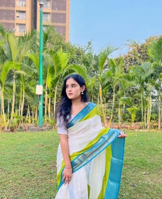Dola Silk Saree with Jacquard Border