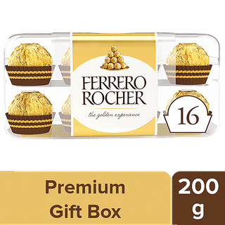 Ferrero Rocher Chocolate, 16 pcs Box