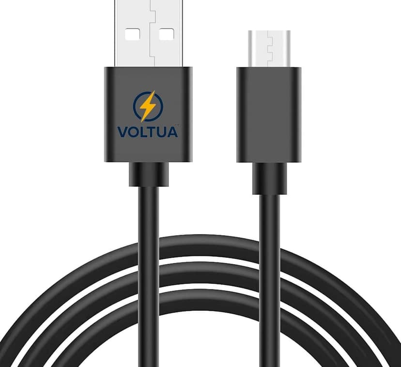 Voltua USB to Micro-USB Cable | 4A Fast Charging, 1M Black
