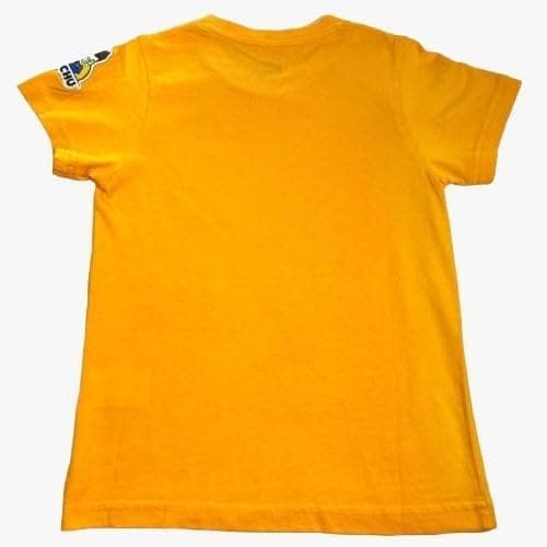 KUCHU Kids Give Me Some More Space Printed T-Shirt (Yellow, 10–11 Years) | Cotton Modal Fabric | Breathable | Lightweight | Comfortable Wear view 3