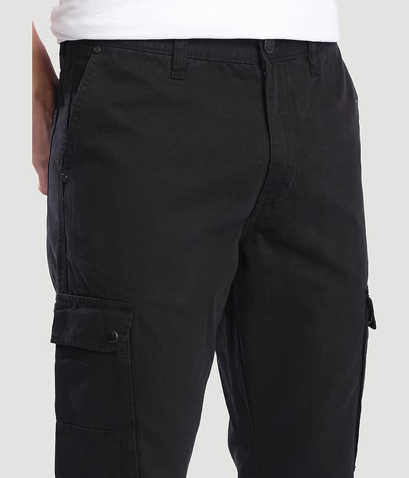 Bene Kleed Slim Men's Cargos - Black ( Pack of 1 ) view 4