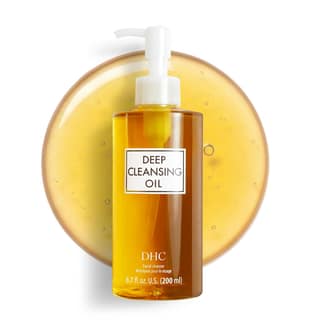 DHC Japan Deep Cleansing Oil | Removes Waterproof Makeup, Sunscreen, Sebum & Dirt | Organic Olive & Rosemary Oil, Vitamin E | Clean, Soft & Radiant Skin | No Oily Residue | All Skin Types | 200ml DHC Japan Deep Cleansing Oil | Removes Waterproof Makeup,