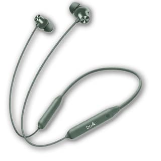 boA Trending Bluetooth Neckband with Mic, Quick Charge Technology, Magnetic Earbuds, HD Calling Mic, Comfort Fit All Day for Office Calls Daily Use, Compatible with Android and iOS Devices
