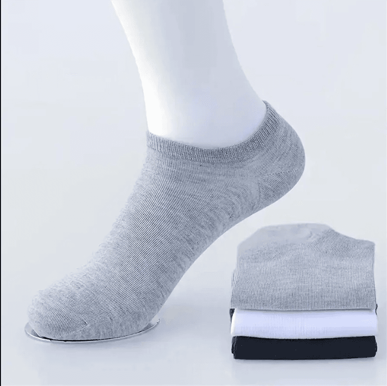 5 Pack Unisex Comfort-Fit Ankle Socks for All, Breathable & Lightweight - Ideal for Sports & Daily Wea view 2