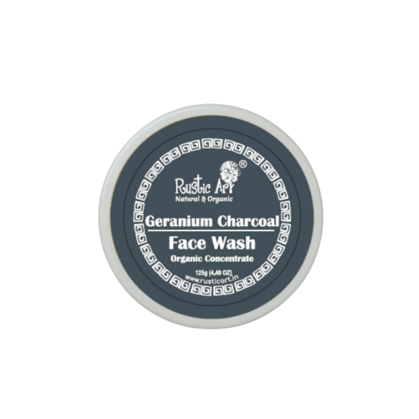 Geranium Charcoal Face Wash Concentrate (125gm) view 3