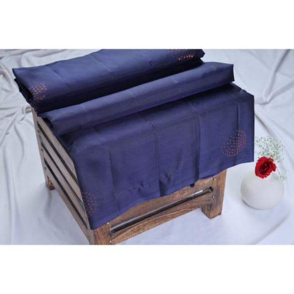 Navy Blue Soft Silk Saree