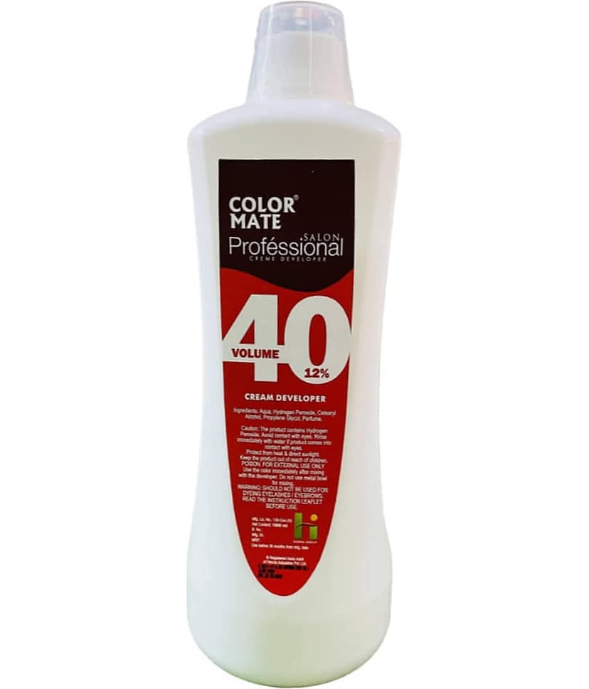 Color Mate Hair Color Developer 1Ltr-12% CMHC-049 view 2