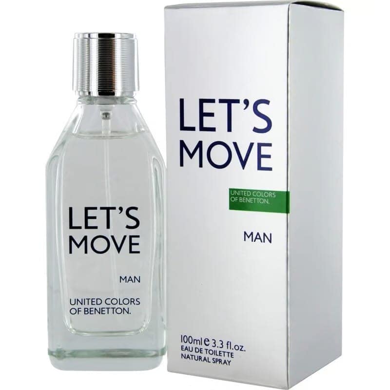United Colors of Benetton Let'S Move By Benetton for Men, 100ml view 2