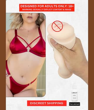 Tenga Airtech Handjob Masturbator-Silicone and Sleek Stylish Masturbator Mens Sex toys by Naughty Nights + Free Kaamraj Lube