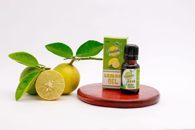 Vitalime Lemon Oil - Pure Essential Oil for Aromatherapy & Skincare (15ml) view 9