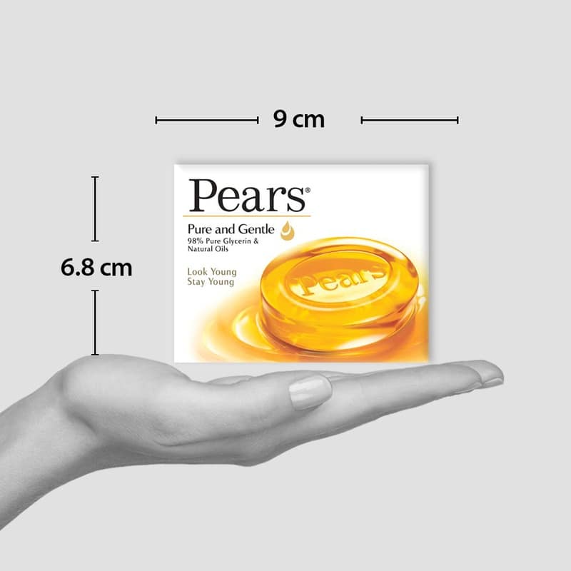 Pears Soap Pure & Gentle, 125 G Single view 2