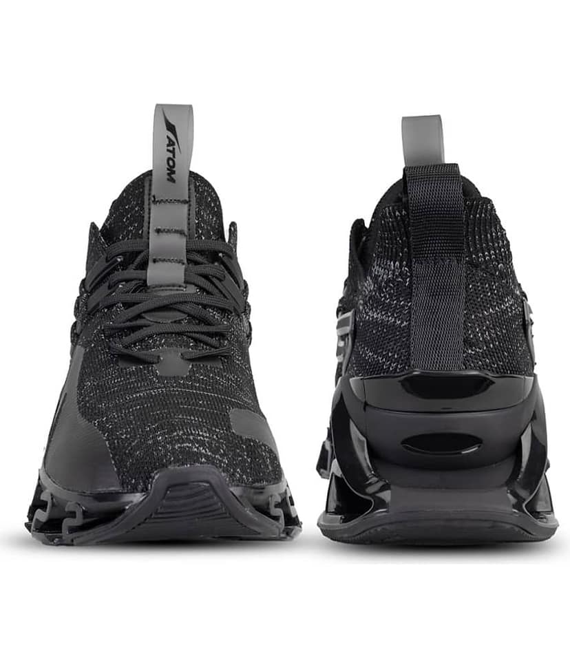 ATOM Spring Edge Alpha 2 Black Men's Sneakers view 5