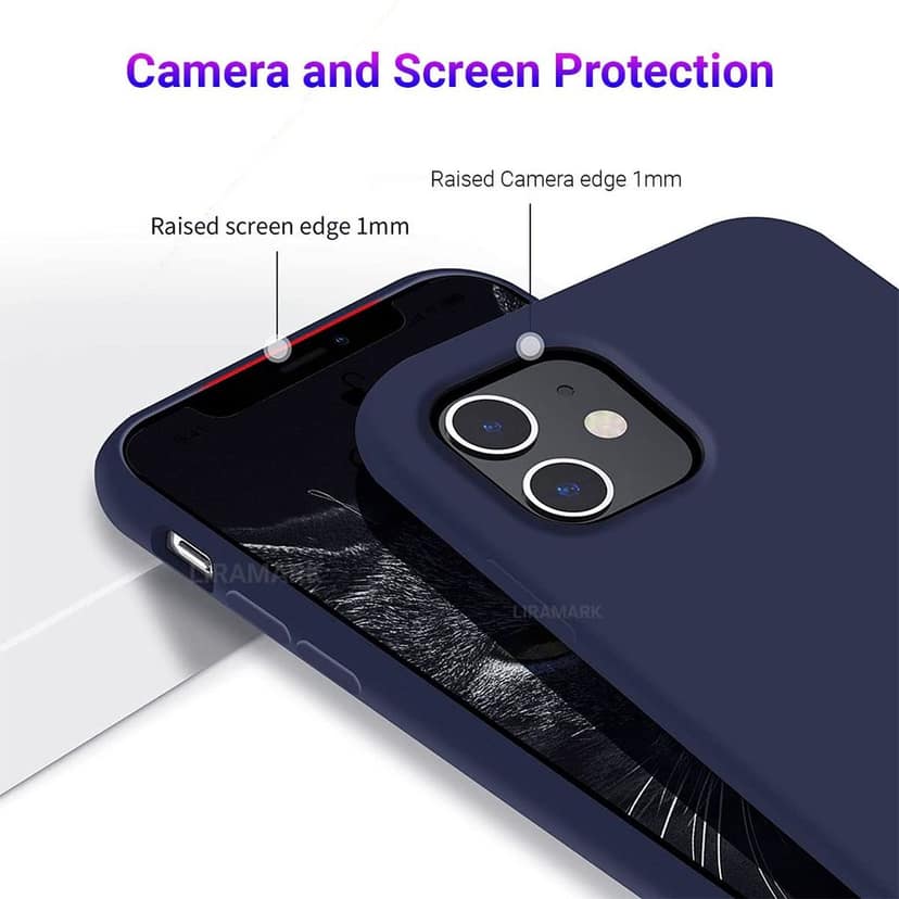 LIRAMARK Liquid Silicone Soft Back Cover Case for Apple iPhone 11 view 4
