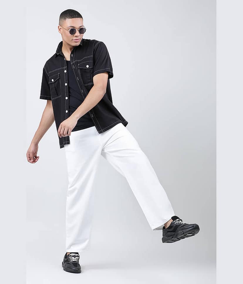 Bene Kleed Men Mid-rise Baggy Fit Cotton jeans view 5