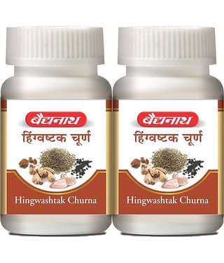 Baidyanath Hingwashtak Churna Helps in loss of taste & appetite, Stomach-ache 120gm (Pack of 2)