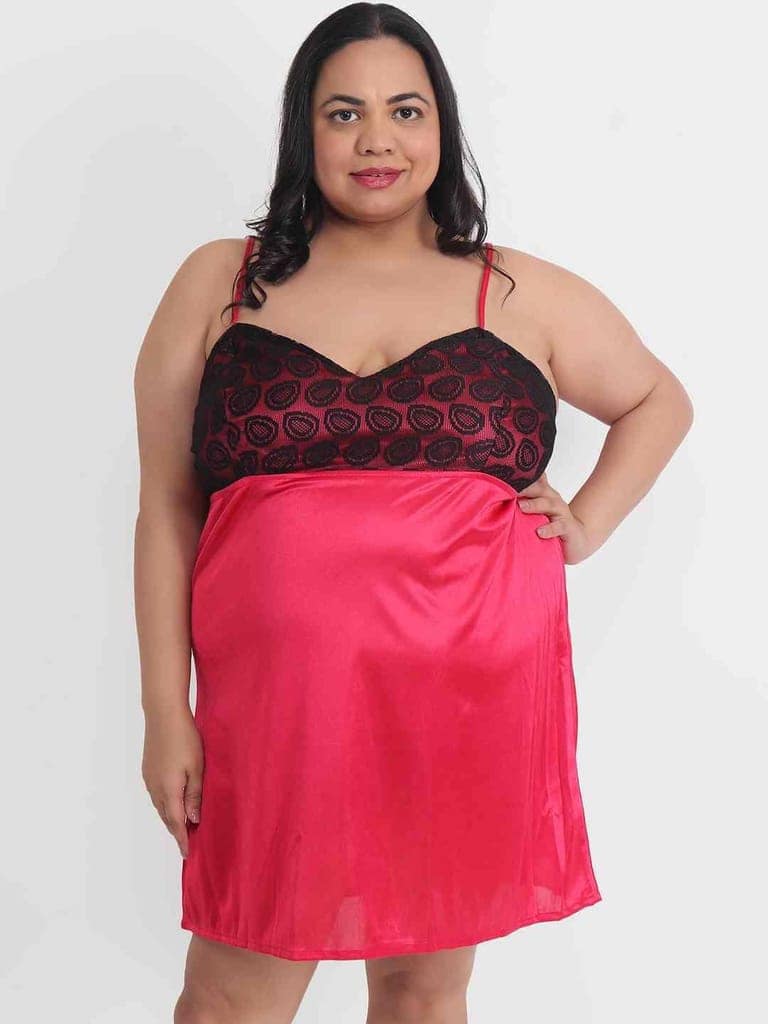 Plus Size Babydoll Bikini Dress for Honeymoon BB40C view 3