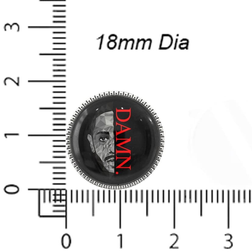 The Smart Buttons - Shirt Button Cover Cufflinks for Men - Kendrick Lamar Style view 6