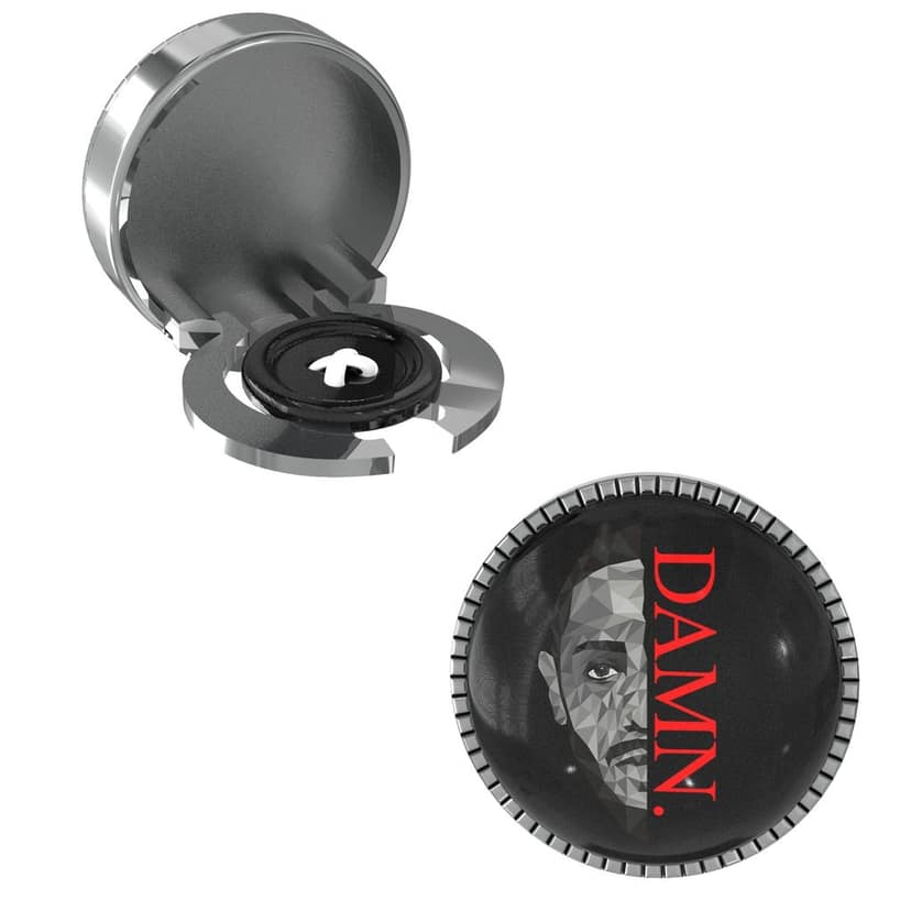 The Smart Buttons - Shirt Button Cover Cufflinks for Men - Kendrick Lamar Style view 7