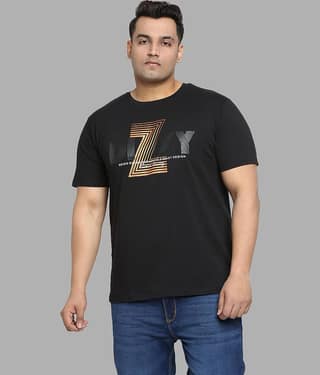 Xmex Pack of 1 Cotton Blend Regular Fit Men's T-Shirt ( Navy )