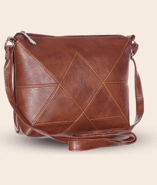 Blubags Sling Bag PU Set of 1 ( Brown )