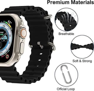 T800 Ultra Smart Watch for Men & Women | Bluetooth Calling, HD Touch Display, Heart Rate Monitor, Sleep Tracking
