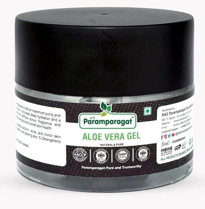 PARAMAPRAGAT Aloe Vera Gel Pure barbadensis Miller 400g view 3