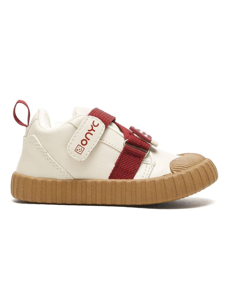Red-Velvet Muffin Sneakers- White (Unisex) view 8