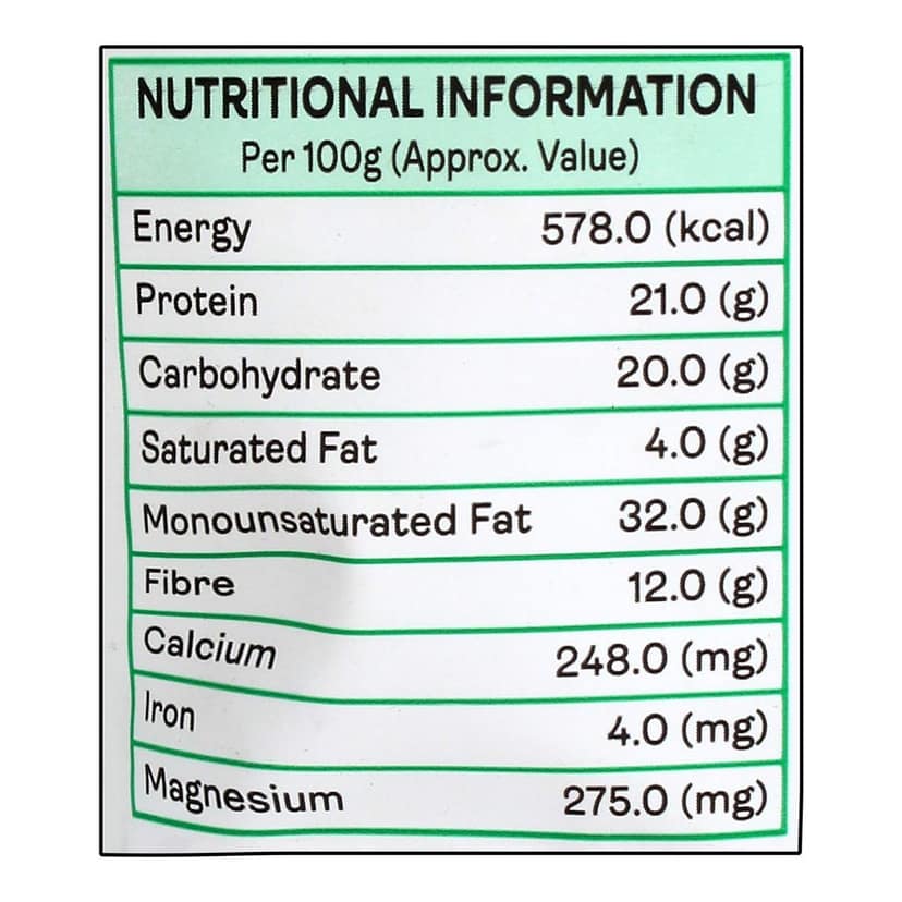 Ambrosia California Almond Kernels 500g (Pack of 1) view 3