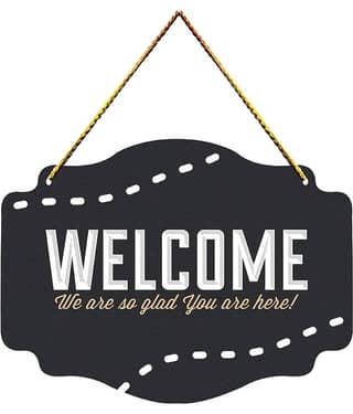 Welcome Wall Hanging for Home Decoration Wall Stickers Door Hanging for Living Room Decor Diwali Decoration Gift Festival Decorative Items Wall Art