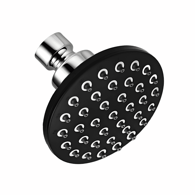 ENICET 4 Inch Overhead Round Shape Shower Head only, Round Shower for Bathroom