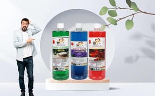 Home Care Combo Floor Cleaner Mogra, Hand Wash Lavender & Air Freshner Rose (1 Litre) (Pack of 3)