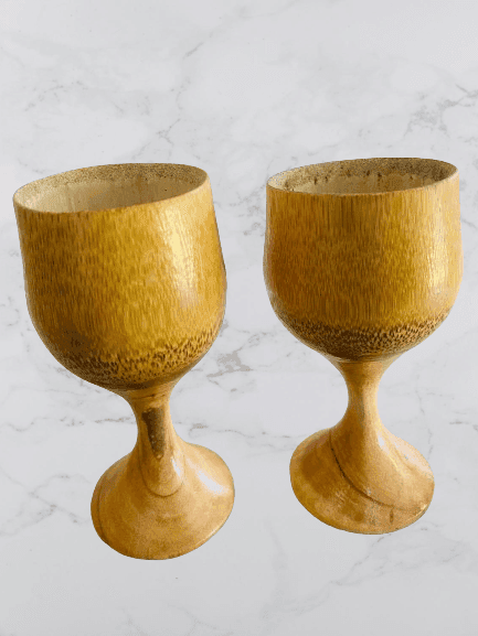 ASOMI BAMBOO WINE GLASS / JUICE GLASS view 2