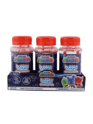 Bubble Magic PJ Masks Pack of 3 For Kids 3 Years and Above