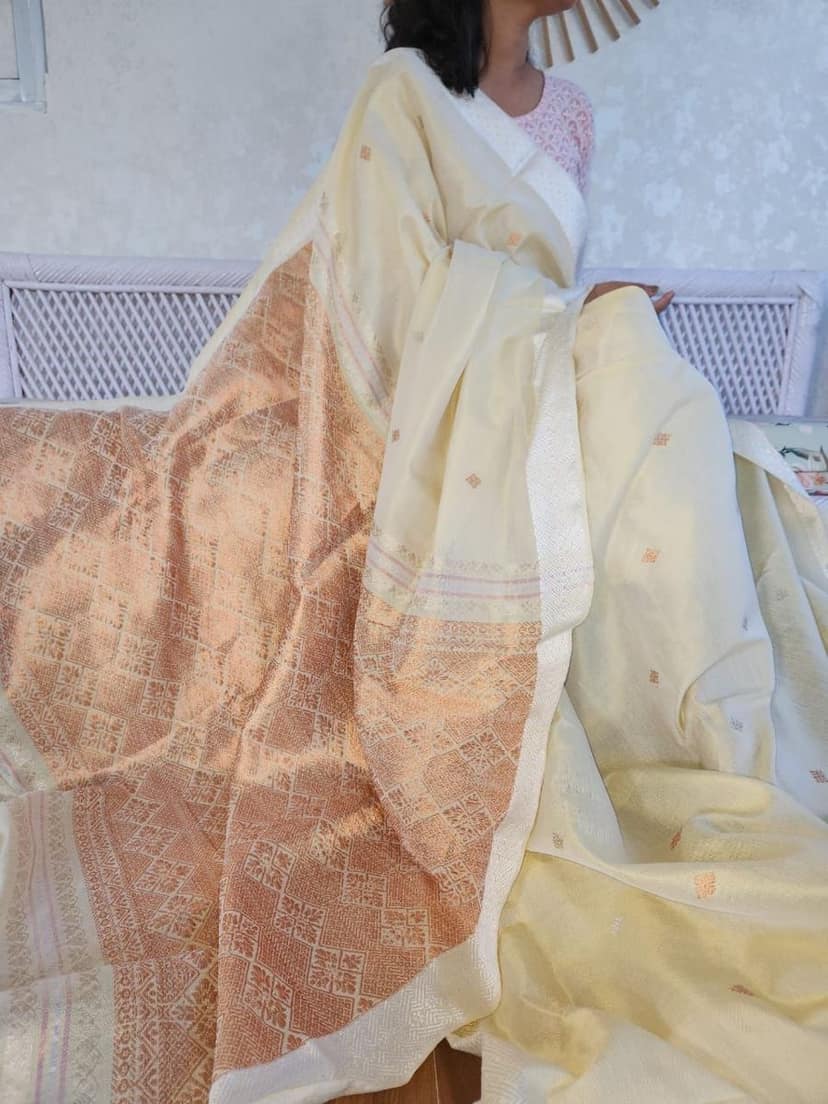 Mulberry Silk by Cotton Saree