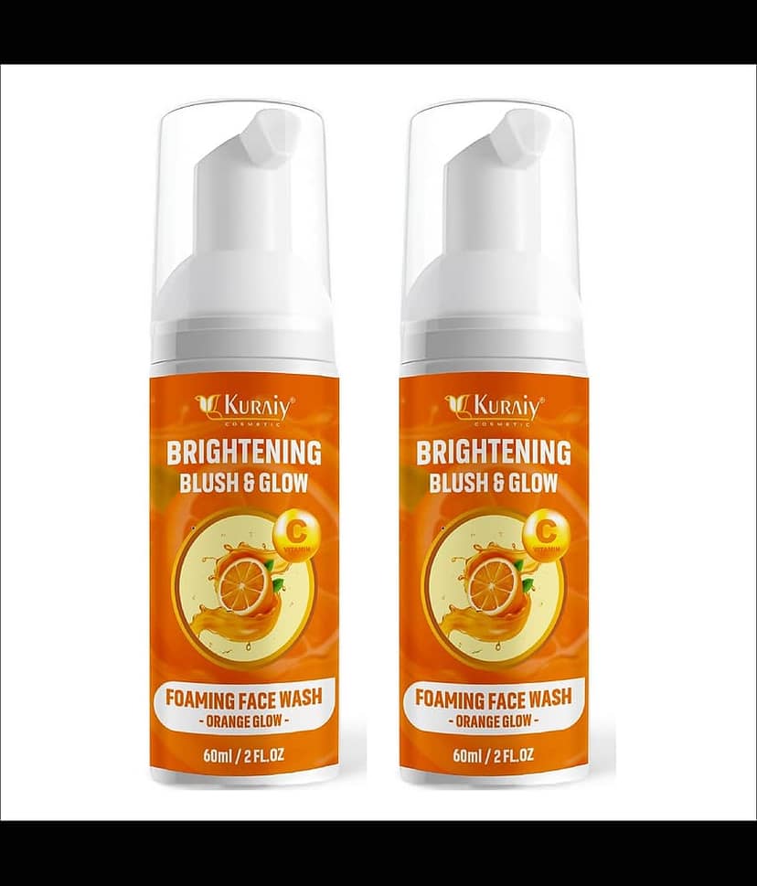 KURAIY Face Wash Soothing Clear Calming Facial Cleanser 150ml pack of 2
