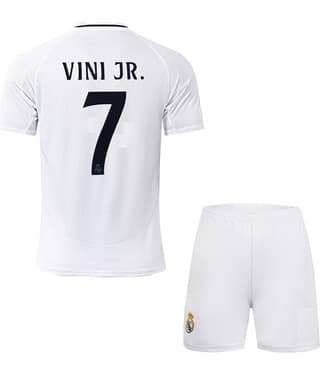 Real Madrid Home Vini Jr. 7 Shirt with shorts 2024-25 Unisex