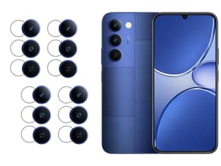 ISAAK Back Camera Lens Protector compatible for Realme P4 Lite 5G (Pack of 4)