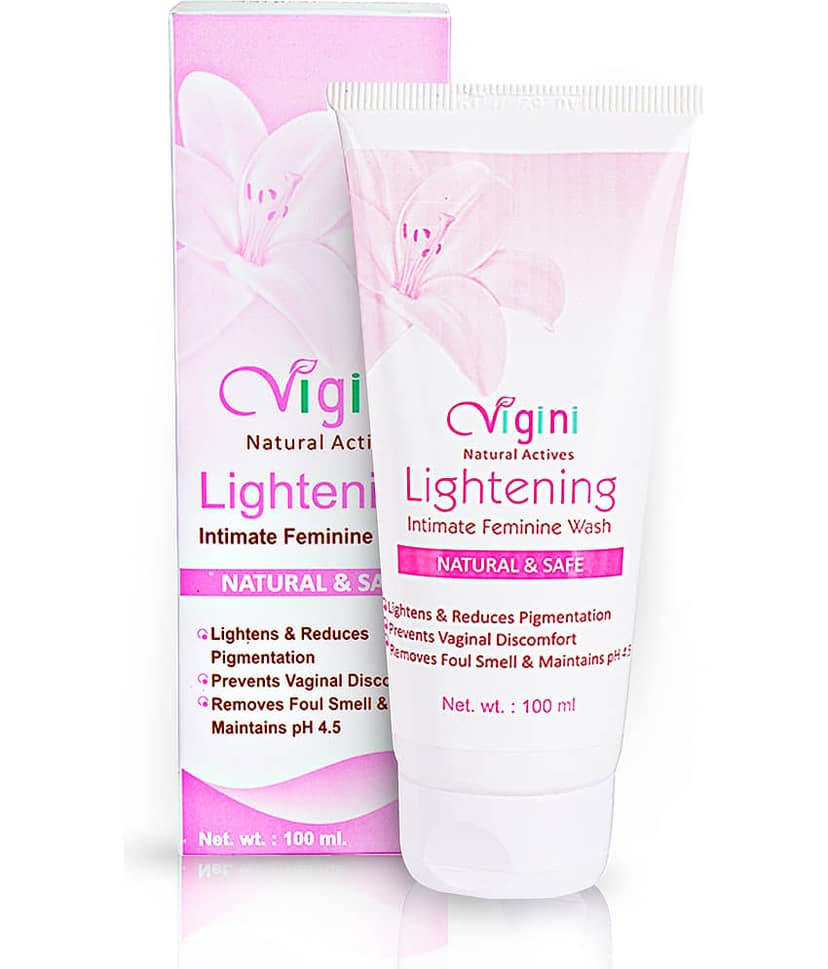 Vigini Vag-inal Lightening HygieneV-Wash +Shea/Cocoa butter Firming Cream Cleanser 100 mL Pack of 2 view 2