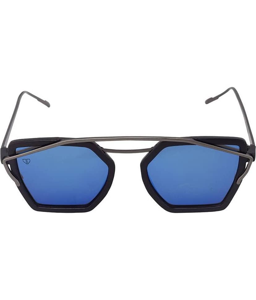 Walrus - Blue Panto Sunglasses ( WS-CRN-III-030218 )