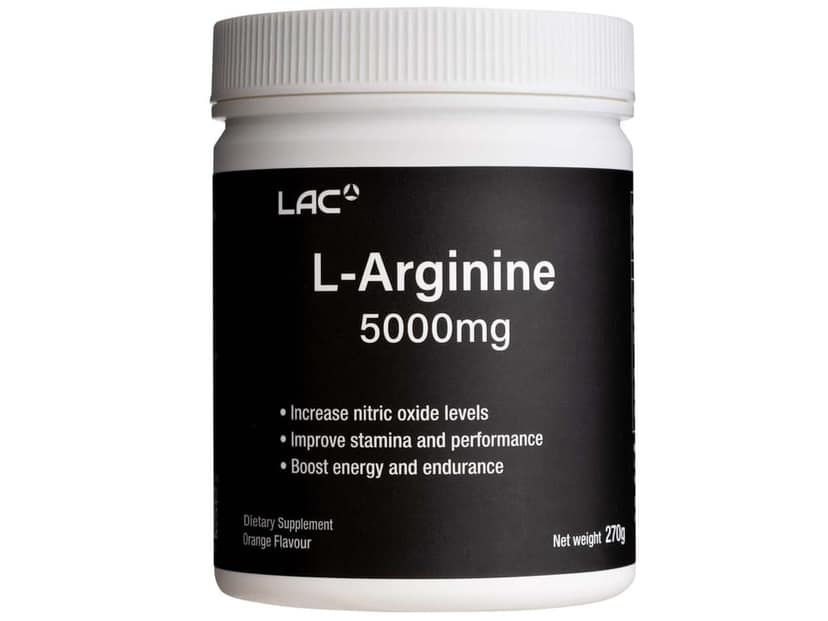 LAC L-Arginine 5000mg Orange Flavour
