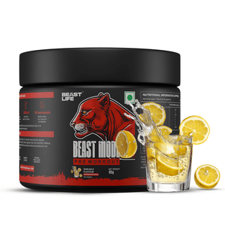 Pre Workout | Beta Alanine Caffeine Zero Crash | Shikanji | 105g