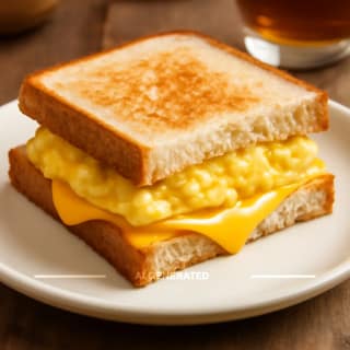 Egg cheese sandwich