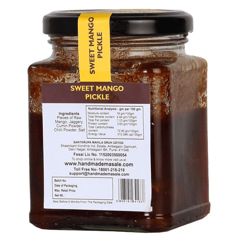 Handmade Masale Sweet Mango Pickle view 4