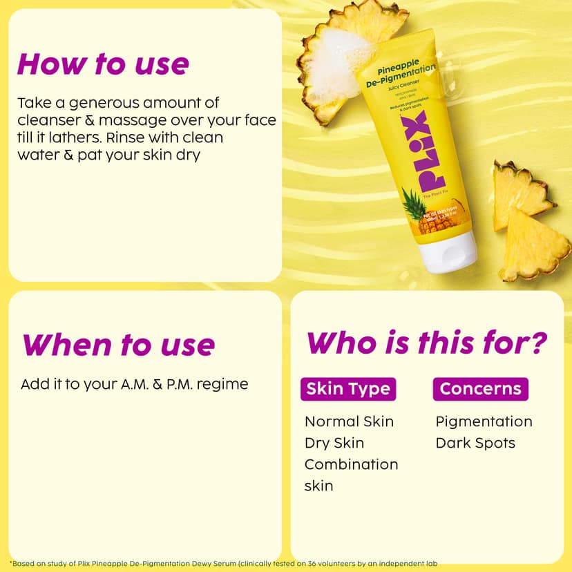 Pineapple De-Pigmentation Juicy Cleanser __Starter Pack__ view 9