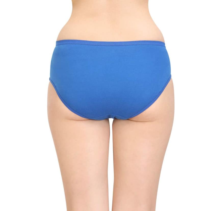 Bodycare women's combed cotton assorted Hipster Panty Pack of 6 ( 26D-D ) view 3