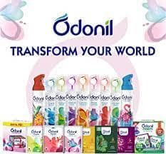 ODONIL AIR FRESHENER WITH FOUR FRAGRANCES 288G
